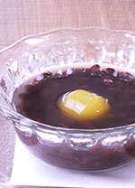 冷やし栗ぜんざい